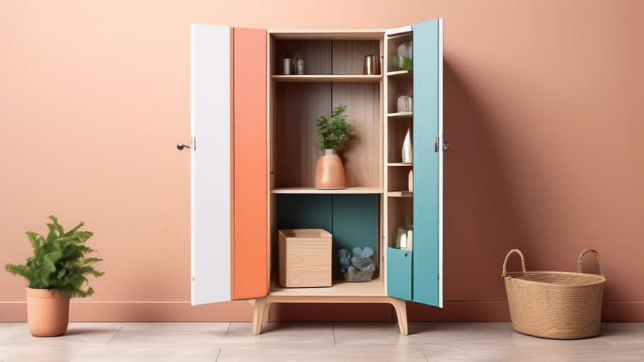 Narrow Cabinet with Door: Space-Saving Solutions