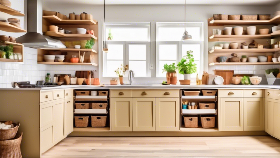 Maximize Kitchen Space: Essential Under-Cabinet Storage Solutions