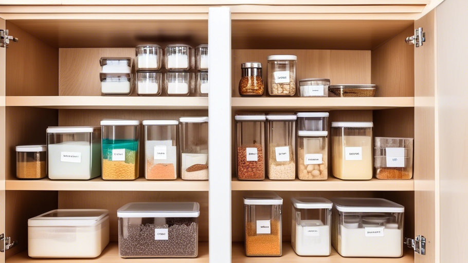 Kitchen Cupboard Clutter Control