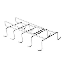 Load image into Gallery viewer, New wellobox coffee mug holder under cabinet cup hanger rack stainless steel hooks cup rack under shelf for bar kitchen storage fit for the cabinet