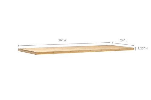 Linear 56 inches / Bamboo