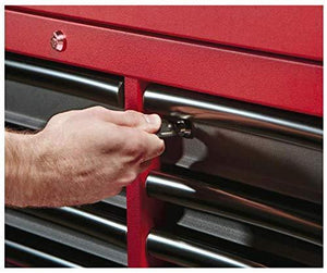 Discover the heavy duty drawer 16 tool chest 46 in and rolling cabinet set red and black personal valuables storage drawer with separate lock in the tool chest