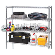 Load image into Gallery viewer, Products seville classics ultradurable commercial grade pull out sliding steel wire cabinet organizer drawer 14 w x 17 75 d x 6 3 h