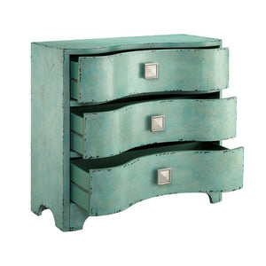 The best madison park fulton accent chest wood living room 3 drawer storage unit cracked antique blue teal antique rustic style floor cabinet