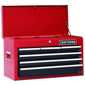 Shop here 26 in 13 drawer heavy duty ball bearing 3 pc combo is perfect for your home garage or small work shop this 3 piece set includes a top chest middle chest and rolling cabinet store small parts hand tools or power tools in these storage boxes