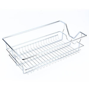 Latest kitchen sliding cabinet organizer pull out chrome wire storage basket drawer pull out cabinet shelf for kitchen cabinets cupboards 20 3 17 35 3