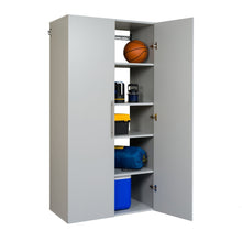 Load image into Gallery viewer, Best prepac gscw 0708 2k hang ups storage cabinet 36 large light gray