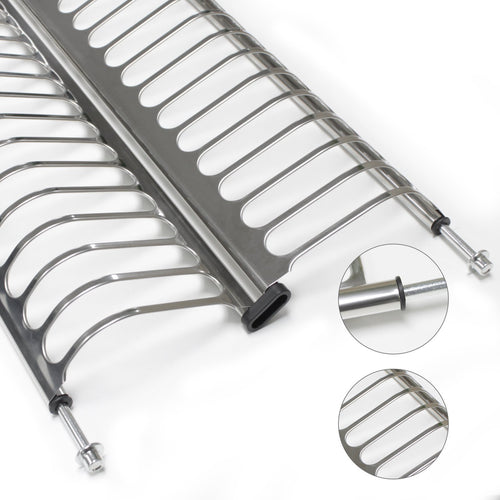 Kitchen probrico stainless steel dish drying rack for the cabinet 900mm
