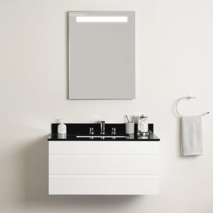 Shop here maykke dani 36 bathroom vanity cabinet in birch wood white finish modern and minimalist single wall mounted floating base cabinet only ysa1203601