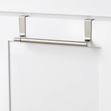 Load image into Gallery viewer, Buy now youcopia over the cabinet door expandable towel bar stainless steel