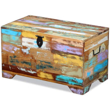 Load image into Gallery viewer, Top fesnight reclaimed wood storage chest lockable wooden storage box trunk cabinet with handles for bedroom closet home organizer collection furniture decor 28 7 x 15 4 x 16 1l x w x h