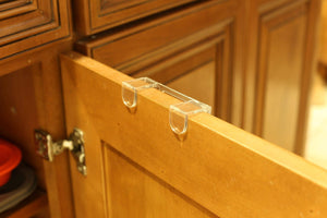 Select nice decobros over cabinet door organizer holder silver