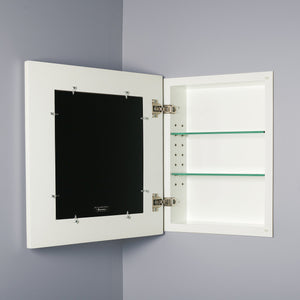 Exclusive 13x16 white concealed cabinet regular a recessed mirrorless medicine cabinet with a picture frame door available in multiple colors styles