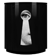 Fornasetti Corner cabinet Serratura black