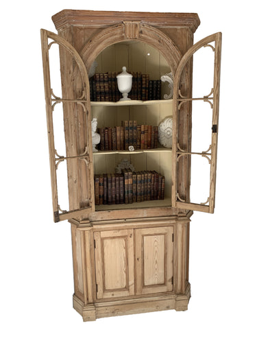 SWEDISH CORNER CABINET